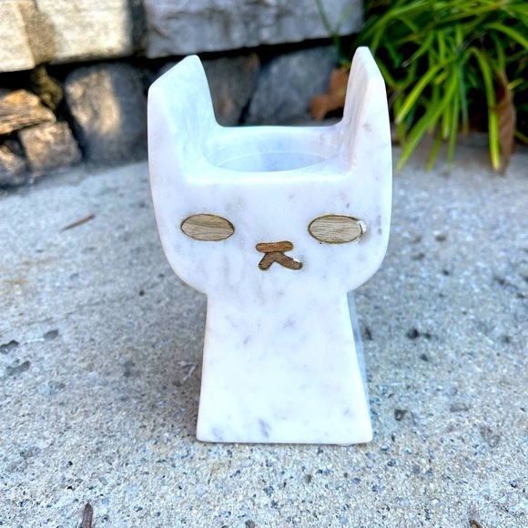 Anthropologie- Mable Cat Candle Holder